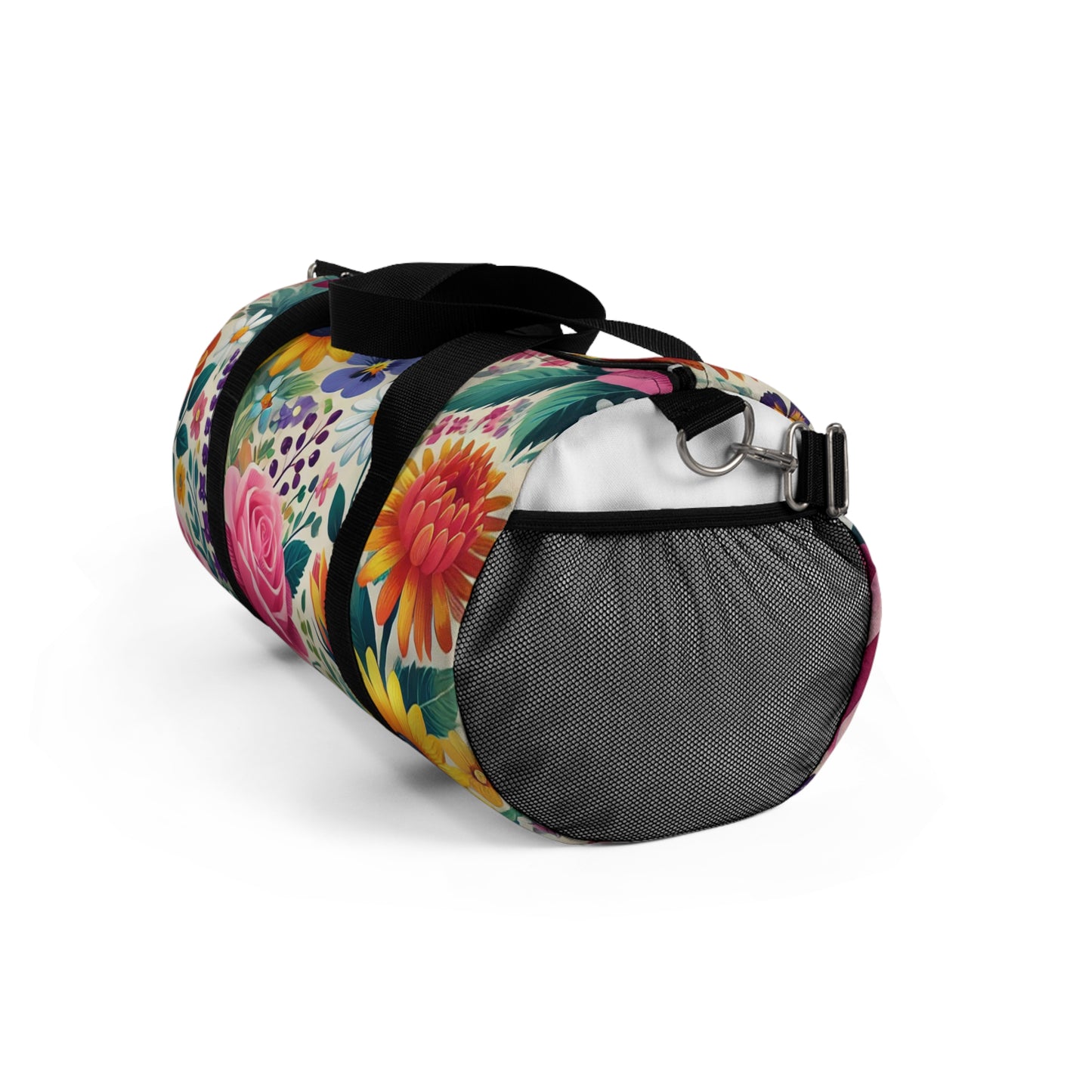 Floral Pattern Duffel Bag - Stylish Travel Companion for Women