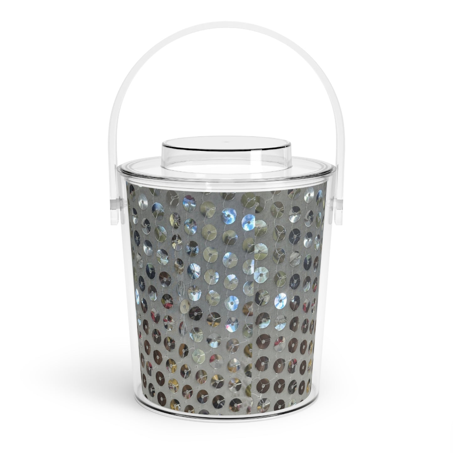 Ice Bucket with Tongs