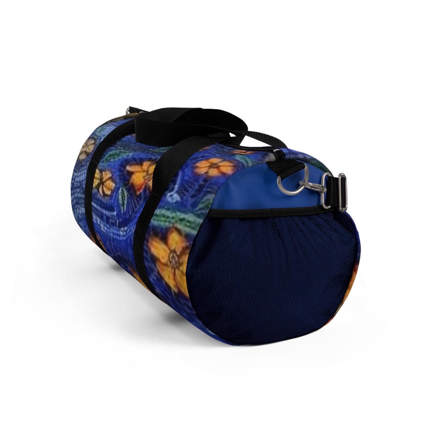 Vibrant Floral Duffel Bag - Stylish Travel Companion for Adventures and Workouts