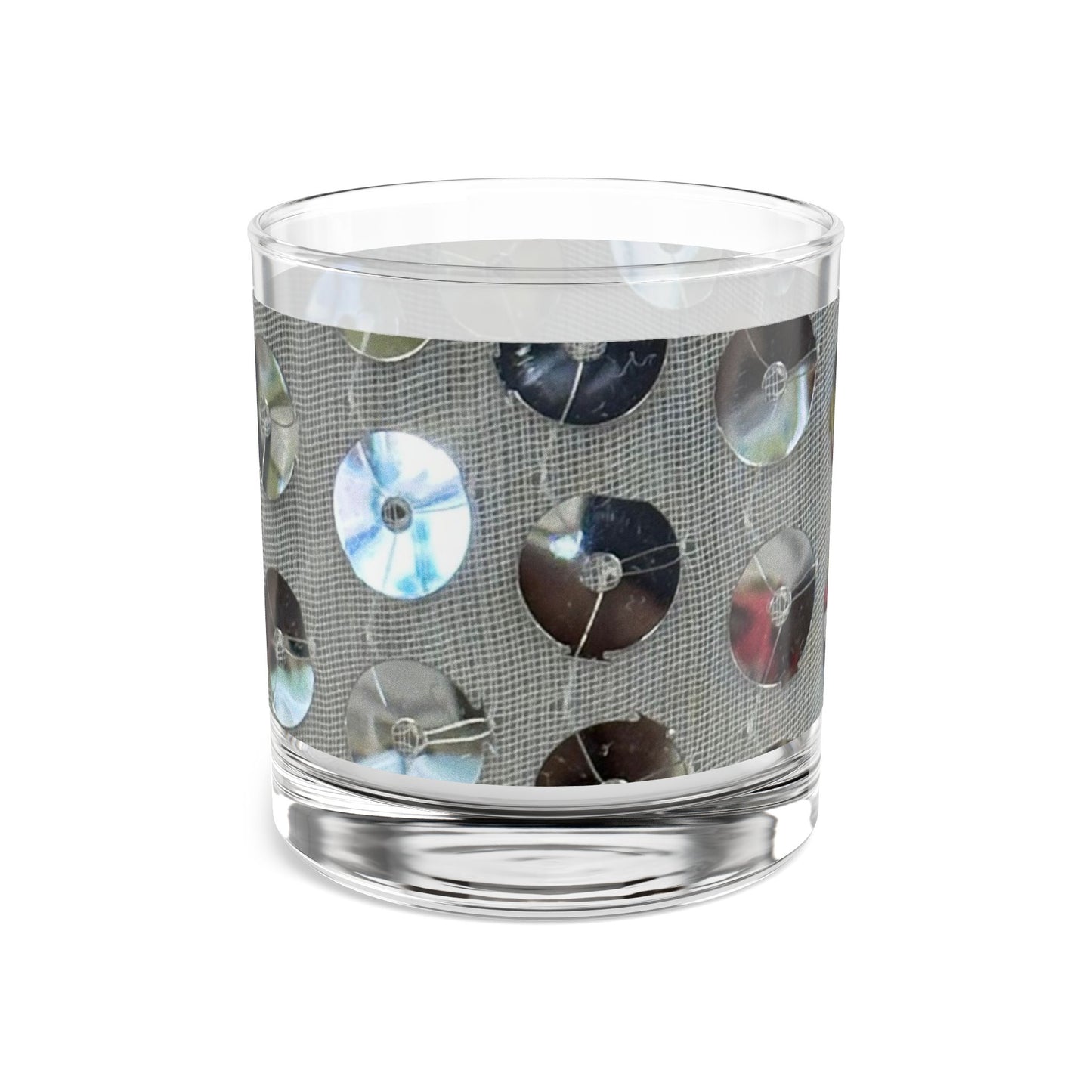 Glittery 10oz Rocks Glass - Perfect for Celebrations & Gift Giving