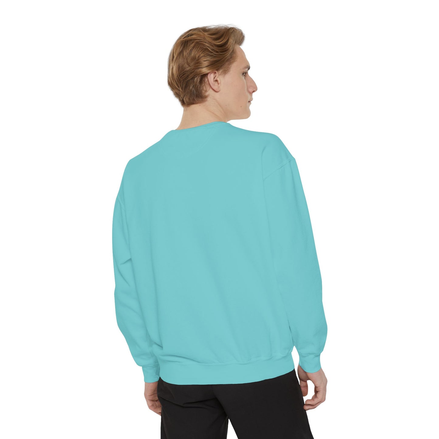 Embrace Sweatshirt - Comfortable Unisex Style Featuring Man and Dog Design