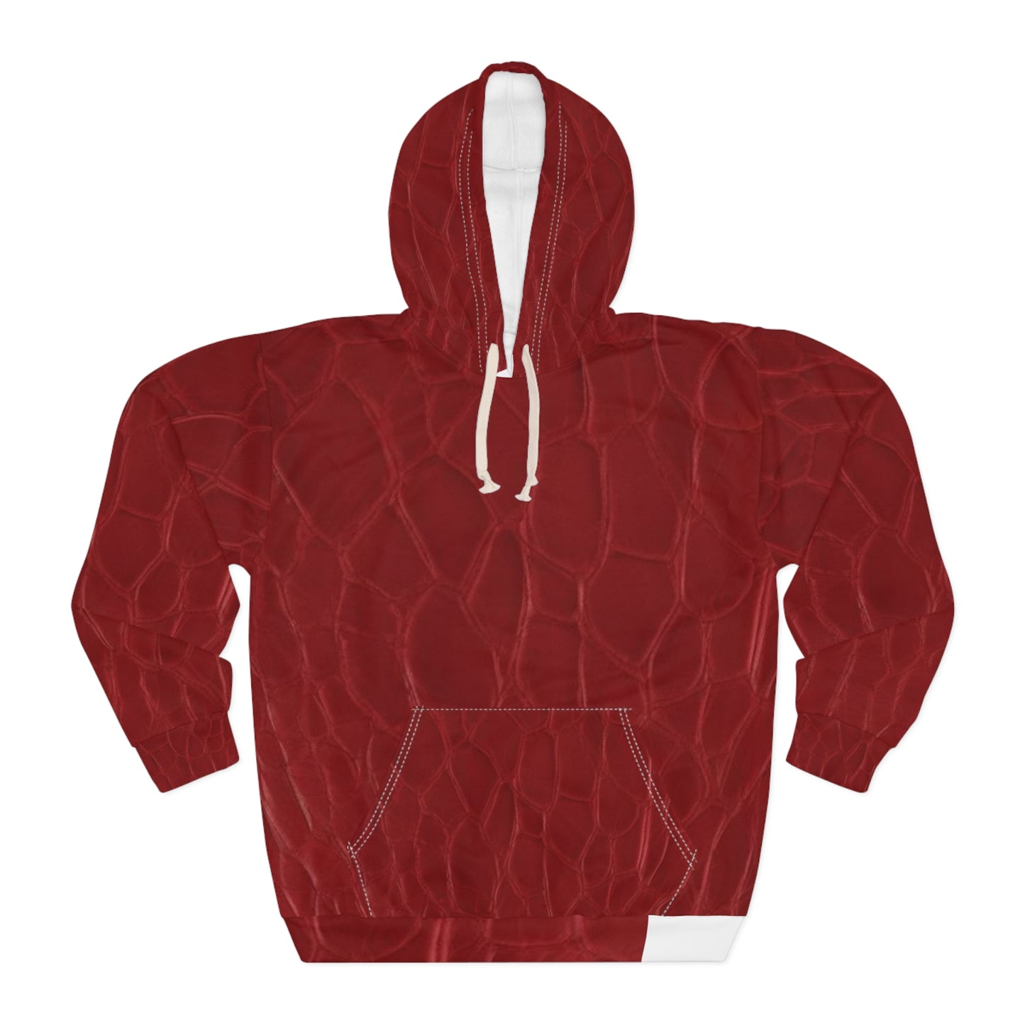 Stylish Crocodile Texture Unisex Pullover Hoodie