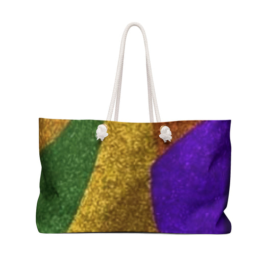 Vibrant Abstract Weekender Bag for Travel and Adventure