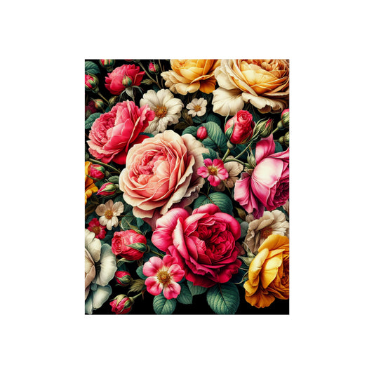 Copy of Vibrant Floral Fine Art Poster - Luxurious Home Decor for Nature Lovers