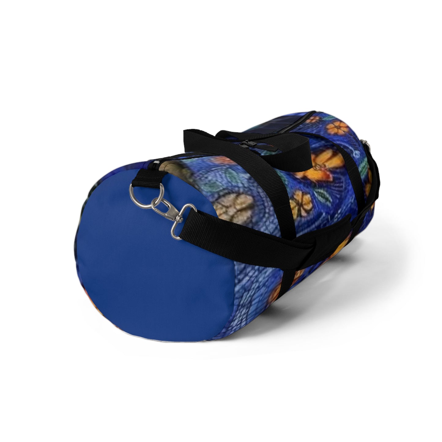 Vibrant Floral Duffel Bag - Stylish Travel Companion for Adventures and Workouts