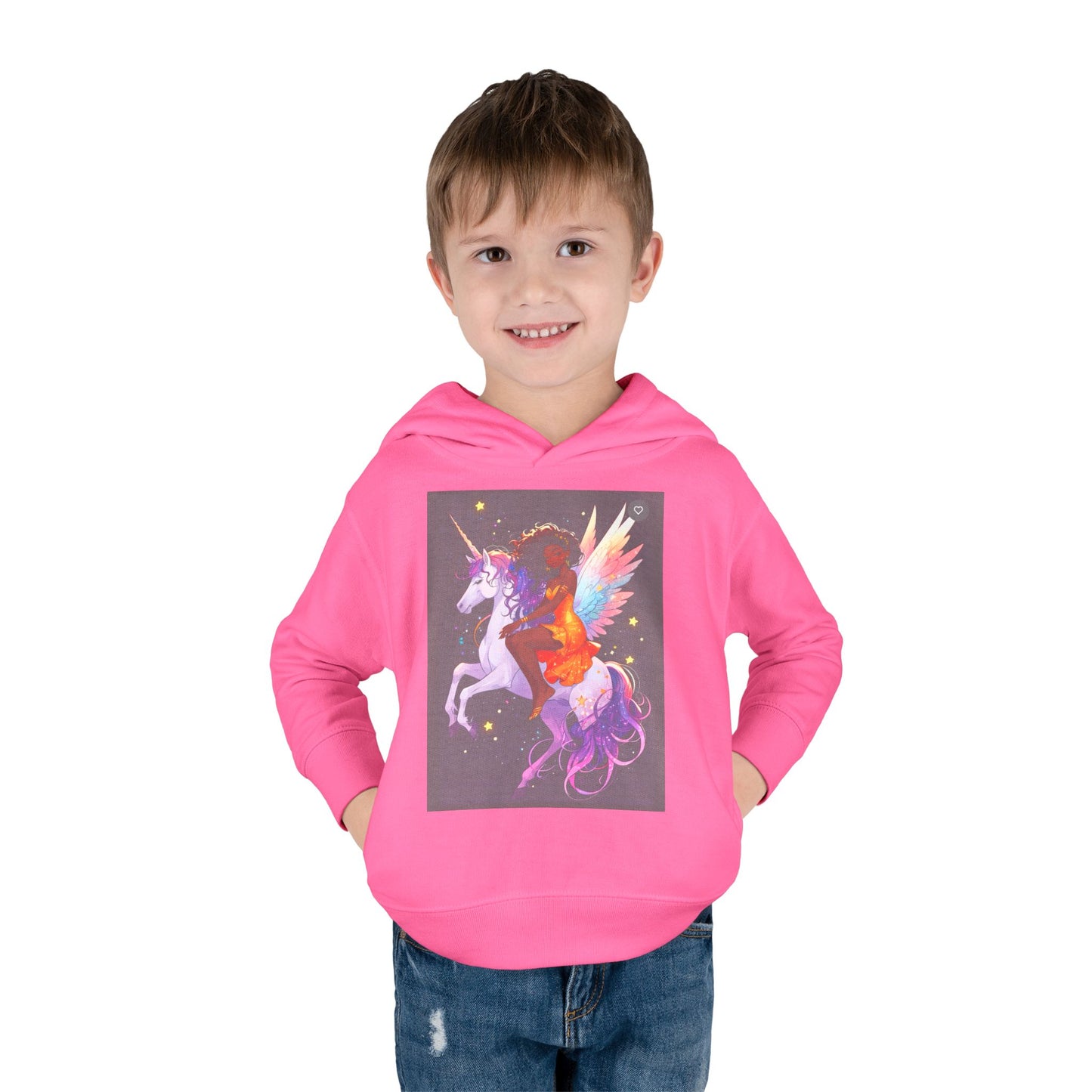 Magical Unicorn Toddler Fleece Hoodie - Cozy Fairy Tale Apparel