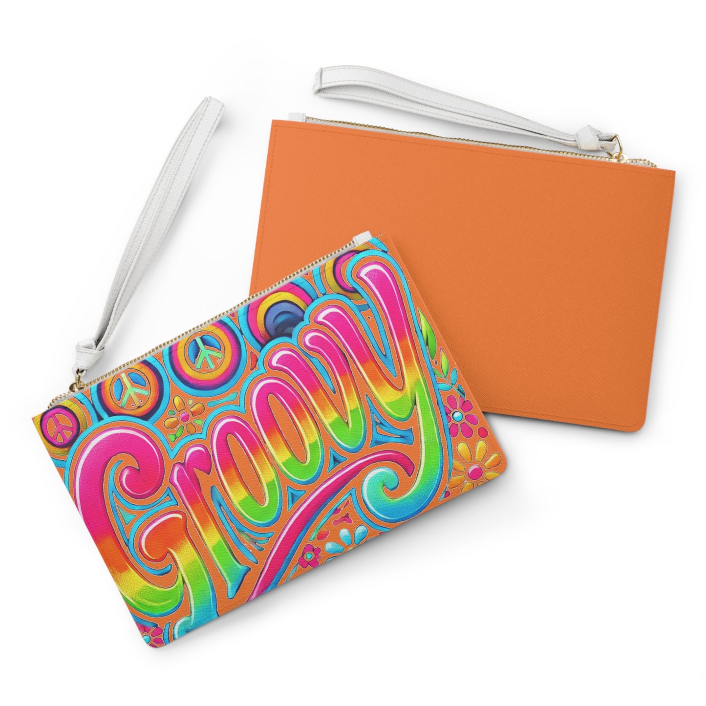 Colorful Swirl Clutch Bag - Fun and Vibrant Accessory for Every Occasion