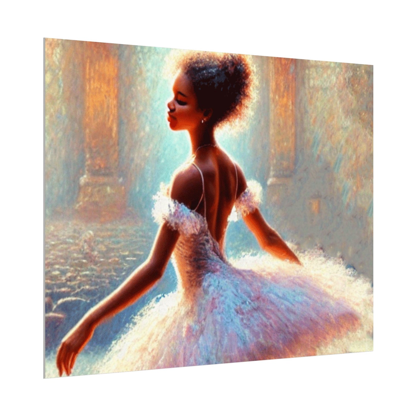 Textured Watercolor Matte Posters