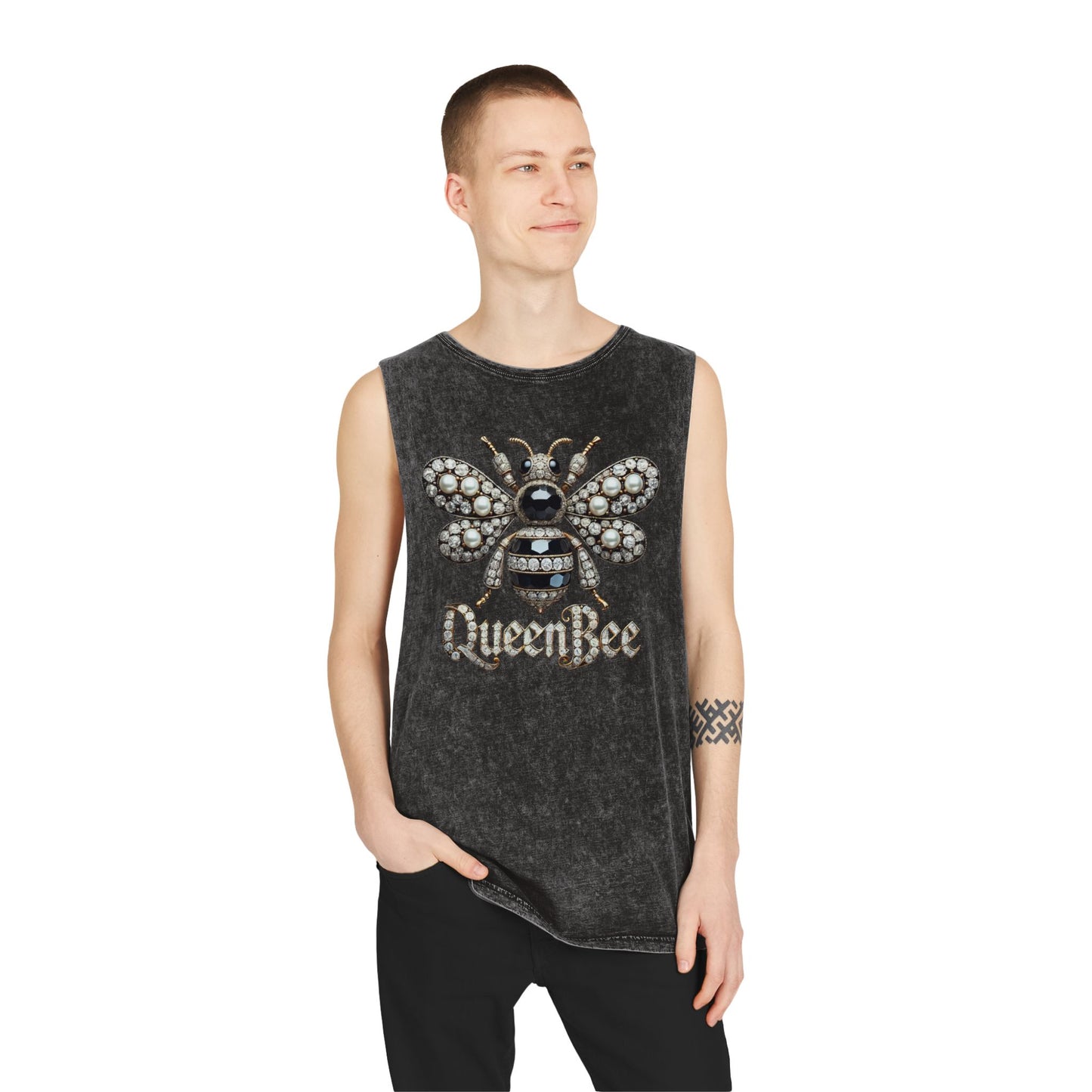 Unisex Stonewash Tank Top