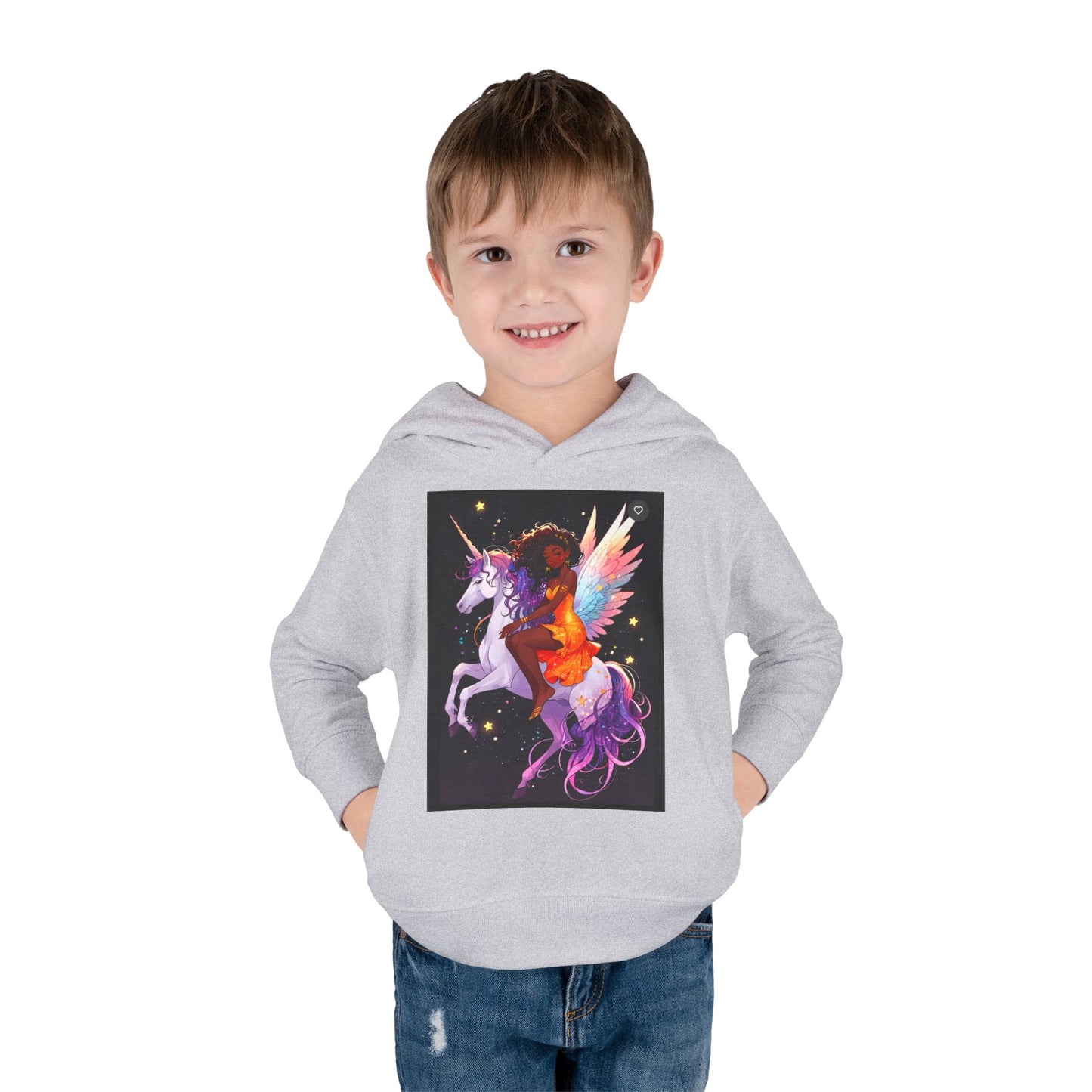 Magical Unicorn Toddler Fleece Hoodie - Cozy Fairy Tale Apparel