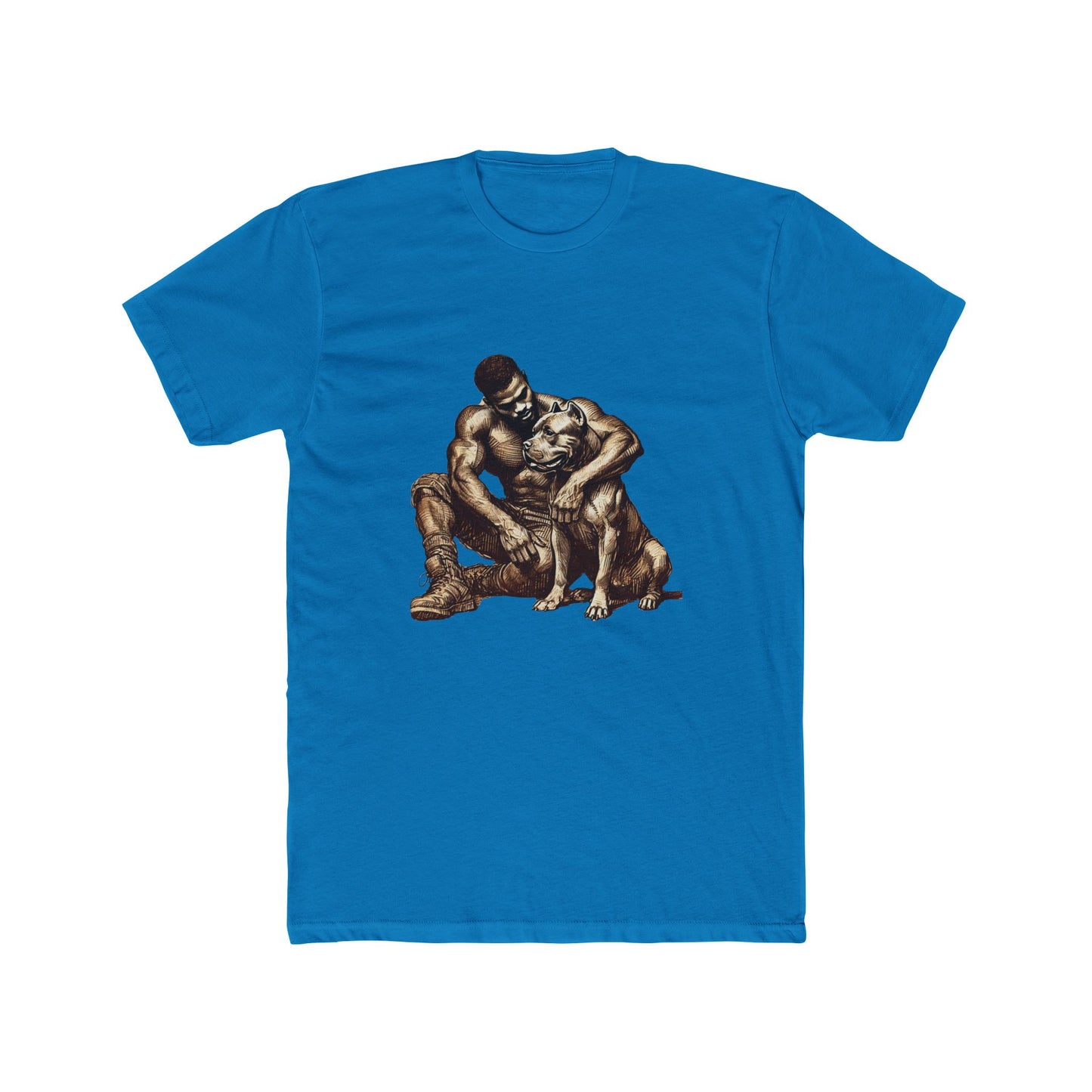 Muscle & Dog Bond Unisex Cotton Crew Tee