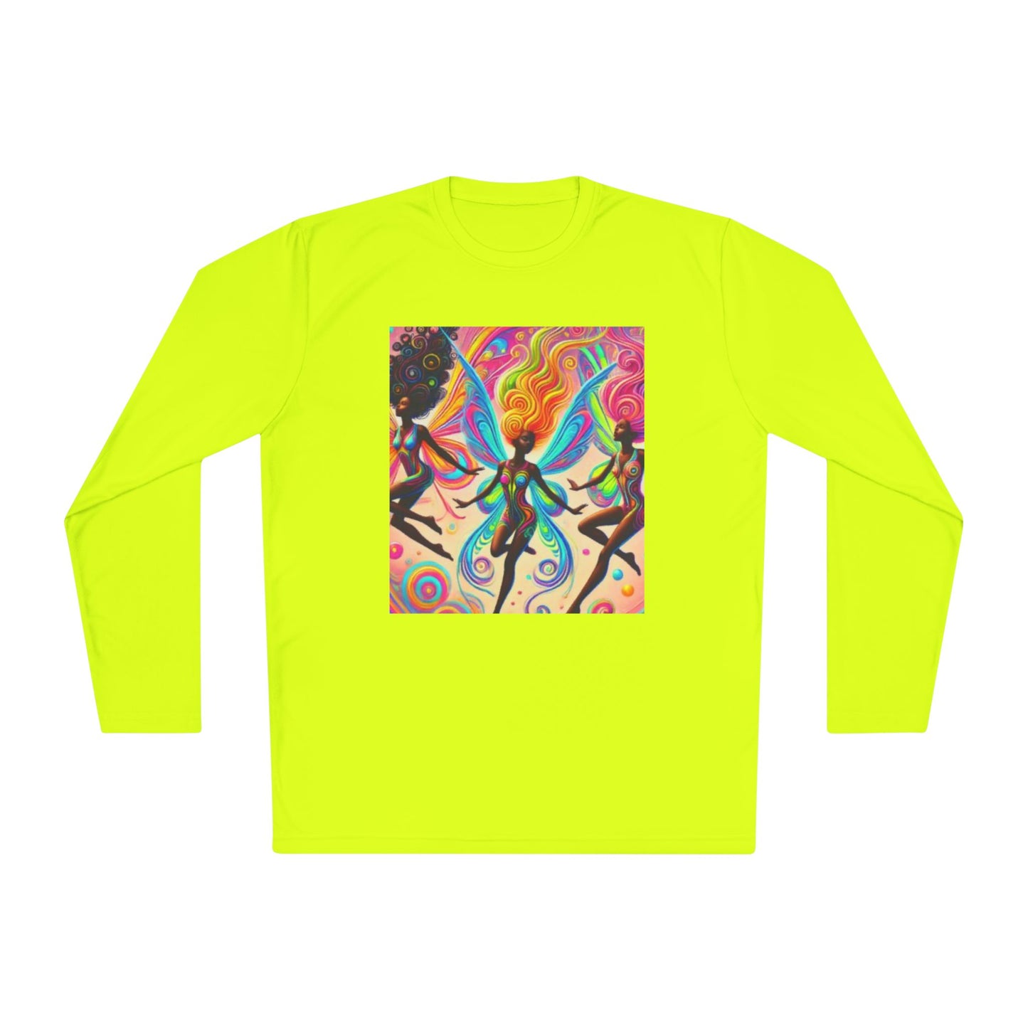 Colorful Dance Art Unisex Lightweight Long Sleeve Tee - Perfect for Festivals & Celebrations