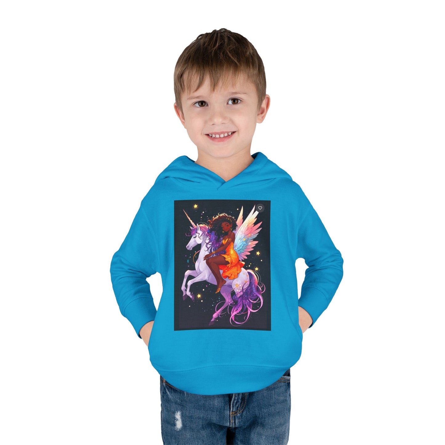 Magical Unicorn Toddler Fleece Hoodie - Cozy Fairy Tale Apparel