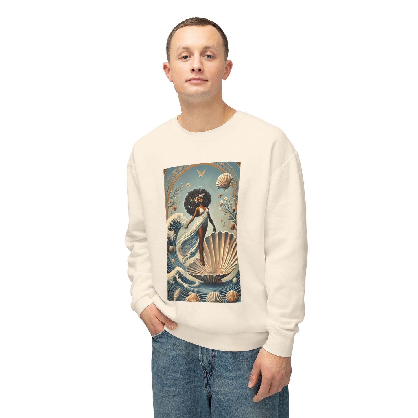 Unisex Lightweight Crewneck Sweatshirt