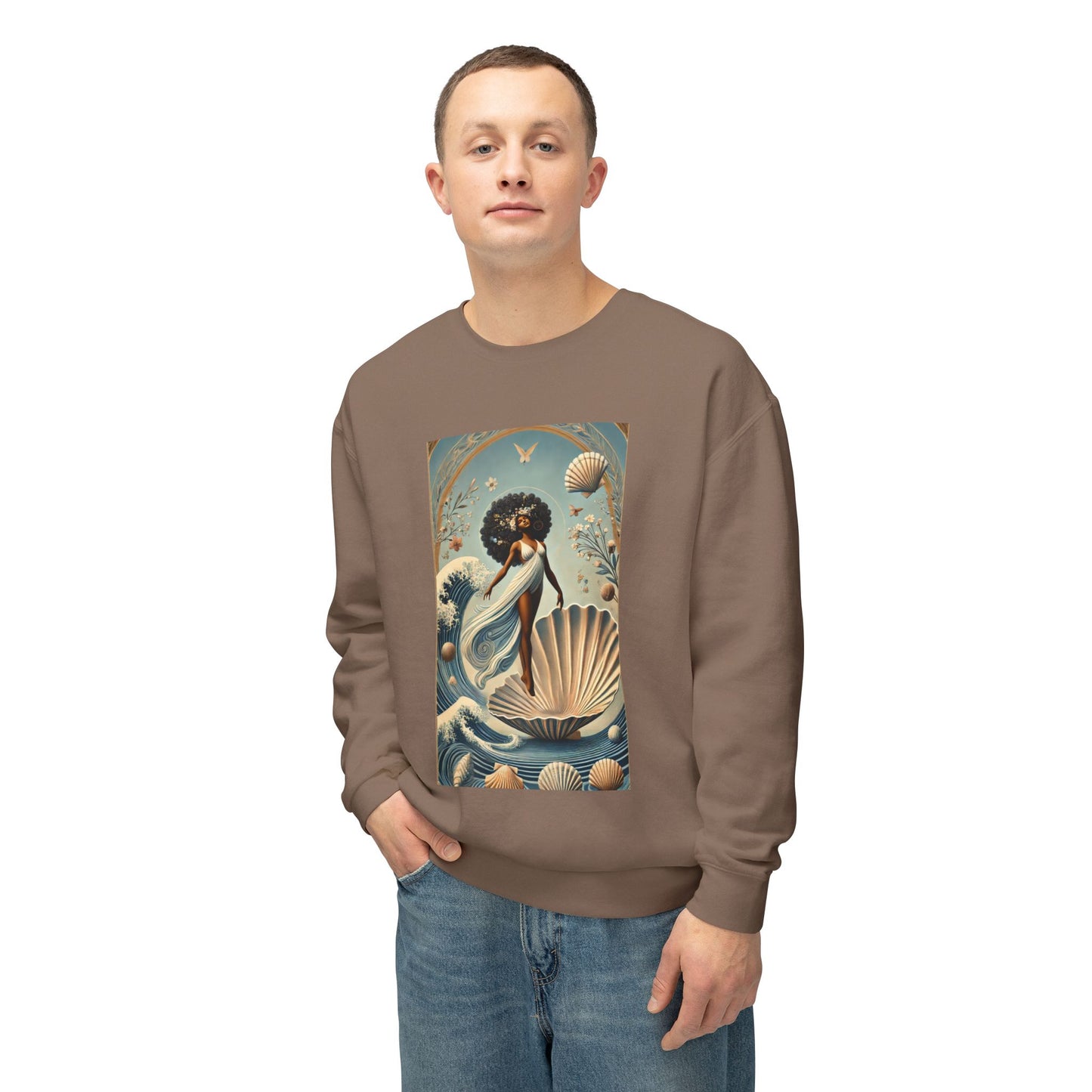 Unisex Lightweight Crewneck Sweatshirt