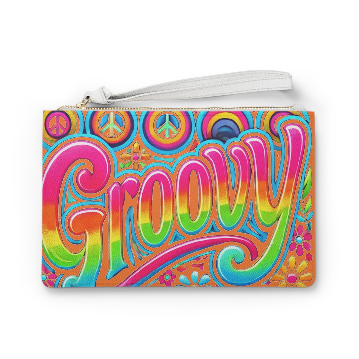 Colorful Swirl Clutch Bag - Fun and Vibrant Accessory for Every Occasion