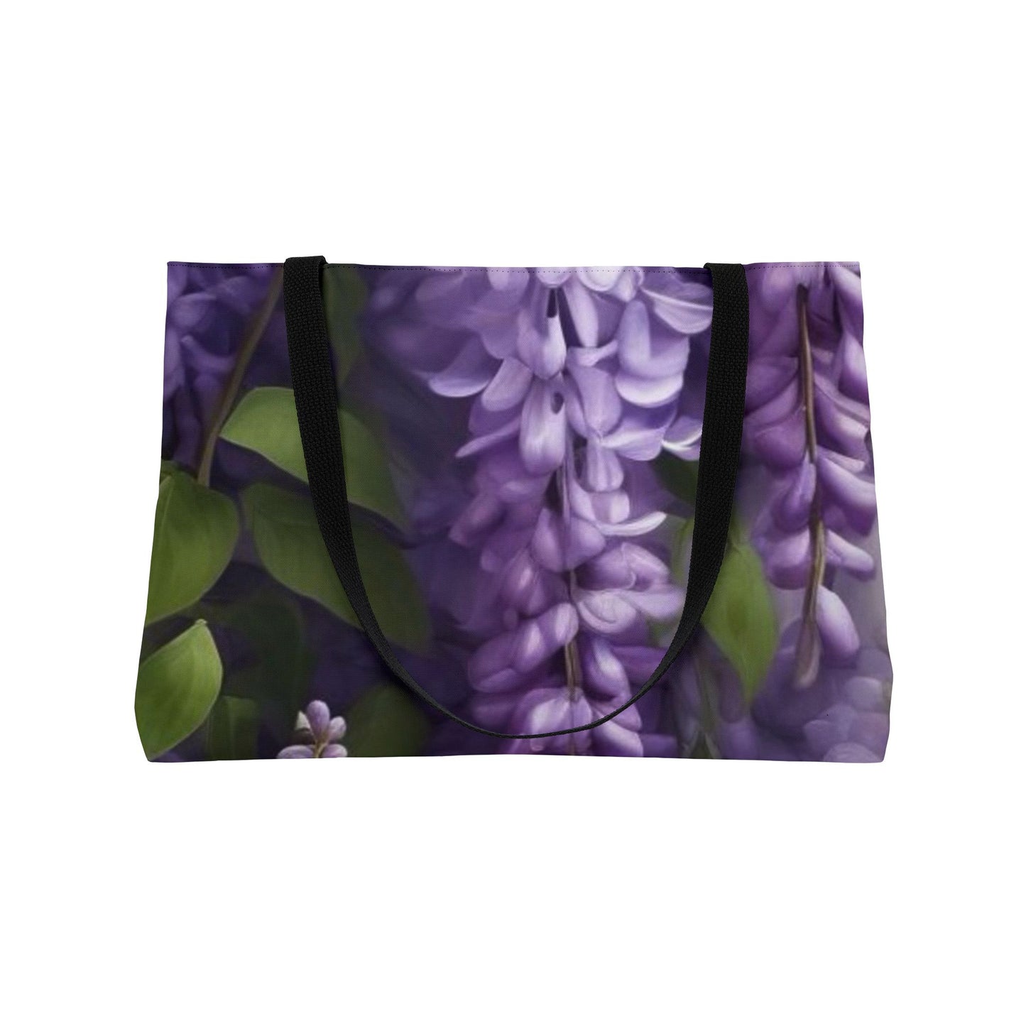 Lavender Floral Weekender Tote Bag - Perfect for Travel & Everyday Use