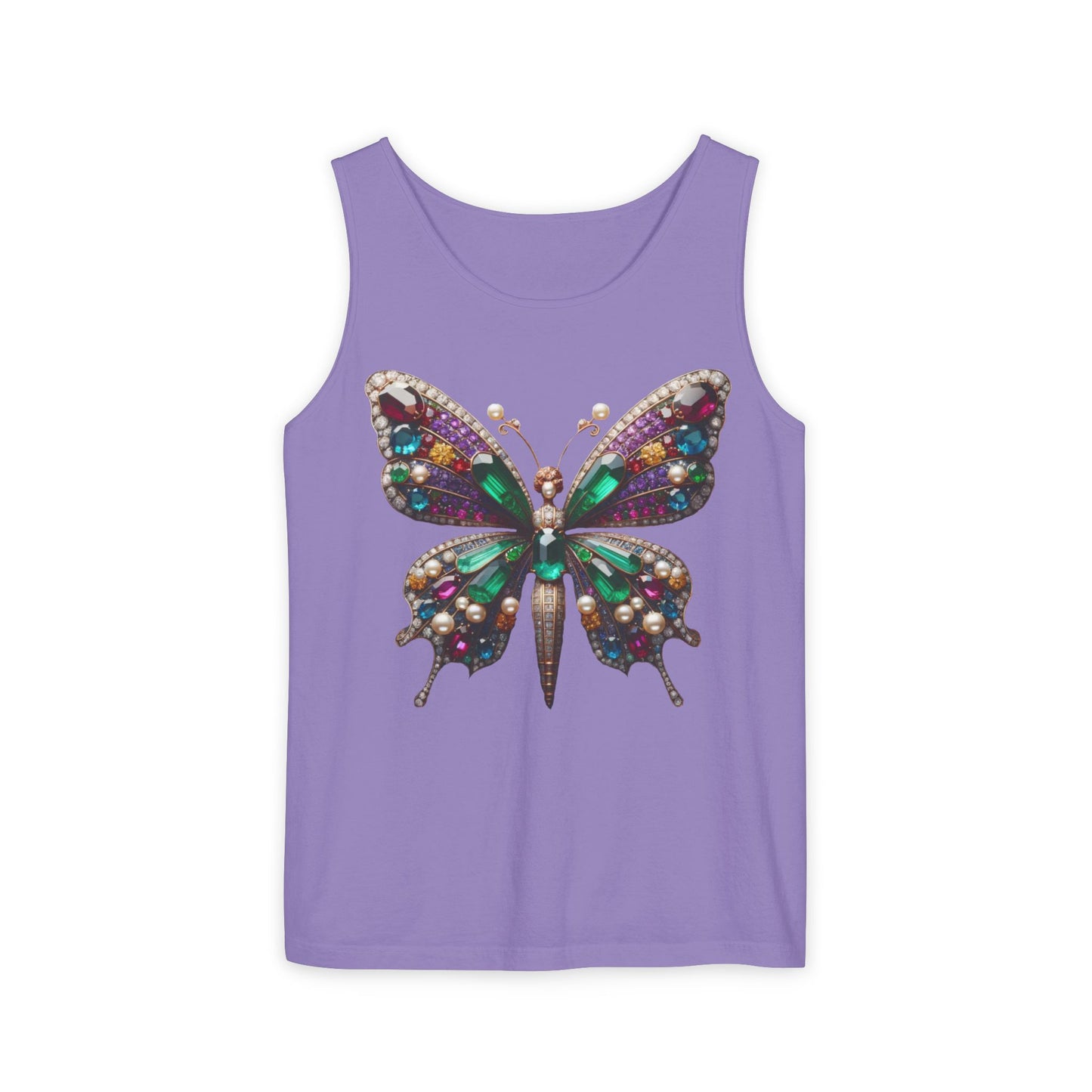 Butterfly Art Unisex Tank Top – Vibrant Summer Style