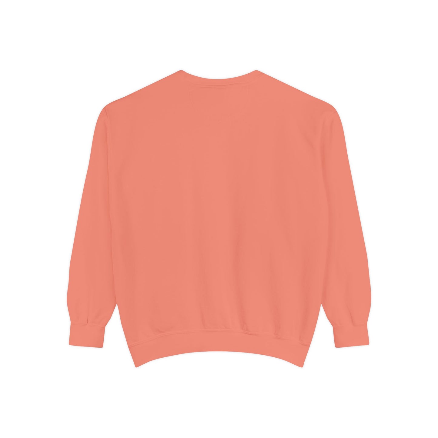 Colorful Stained Glass Flower Sweatshirt - Unisex Garment-Dyed Pullover