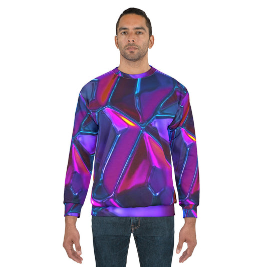 Copy of Vibrant Abstract Unisex Sweatshirt - Colorful Modern Design