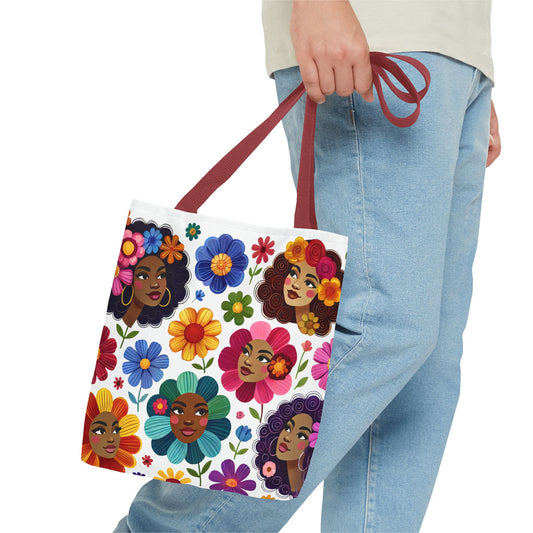 Colorful Floral Women’s Tote Bag - Perfect for Daily Use & Celebrations