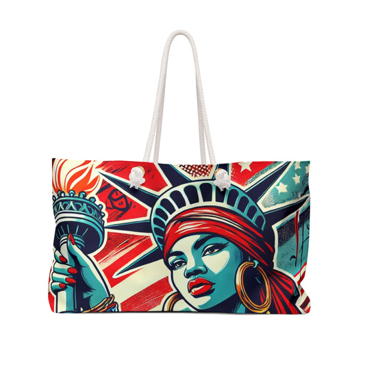 Statue of Liberty Weekender Bag - Stylish Travel Tote for Adventure Lovers
