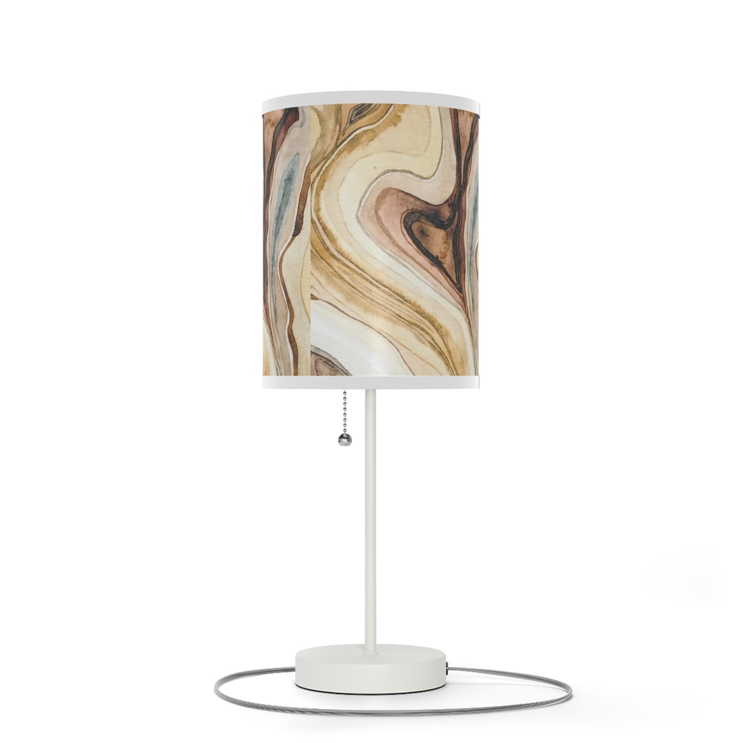 Elegant Marble Table Lamp - Chic Home Décor Accent