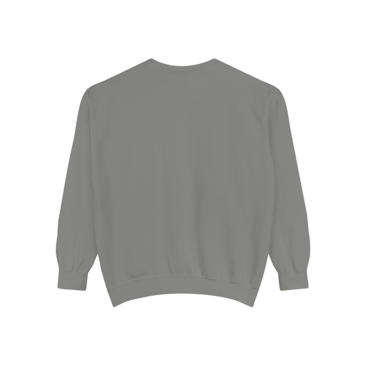 Colorful Stained Glass Flower Sweatshirt - Unisex Garment-Dyed Pullover