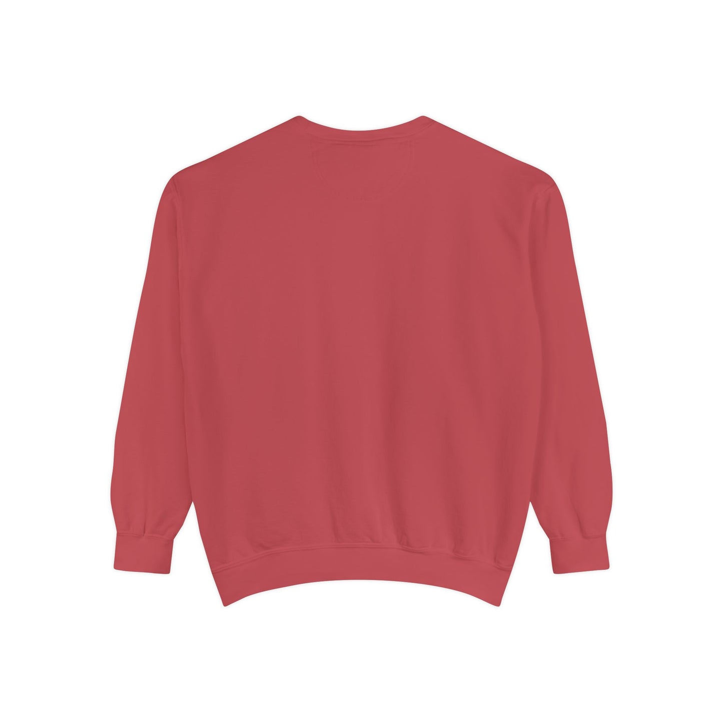 Colorful Stained Glass Flower Sweatshirt - Unisex Garment-Dyed Pullover