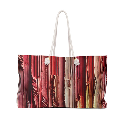 Vibrant Abstract Weekender Bag - Perfect for Travel and Getaways