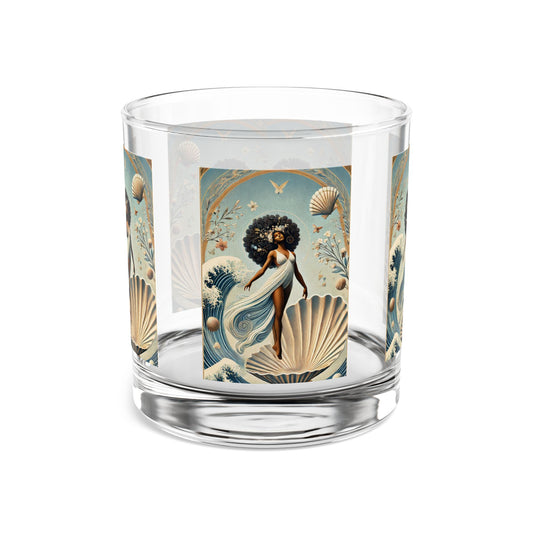 Coastal Goddess Rocks Glass - 10oz Decorative Drinkware