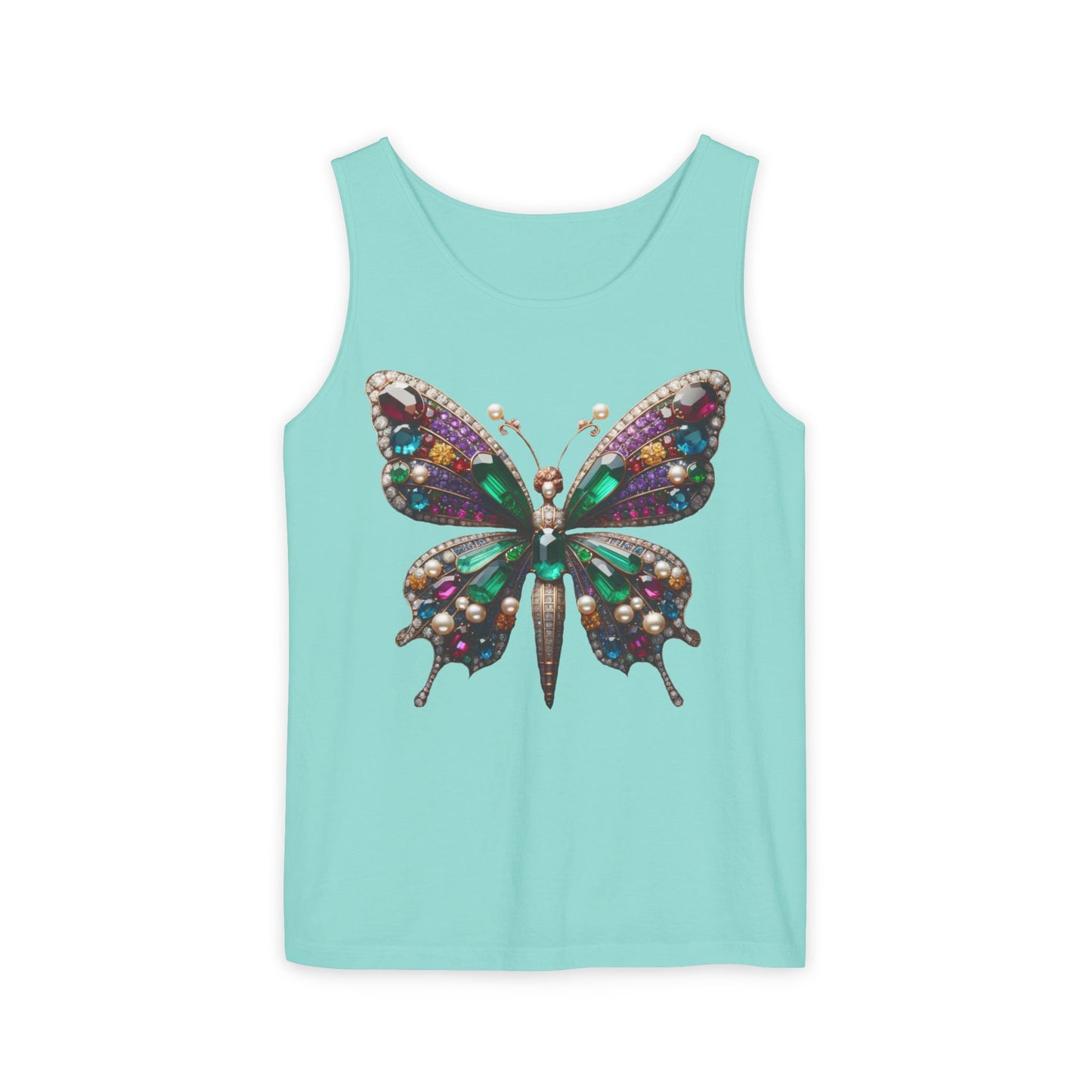 Butterfly Art Unisex Tank Top – Vibrant Summer Style