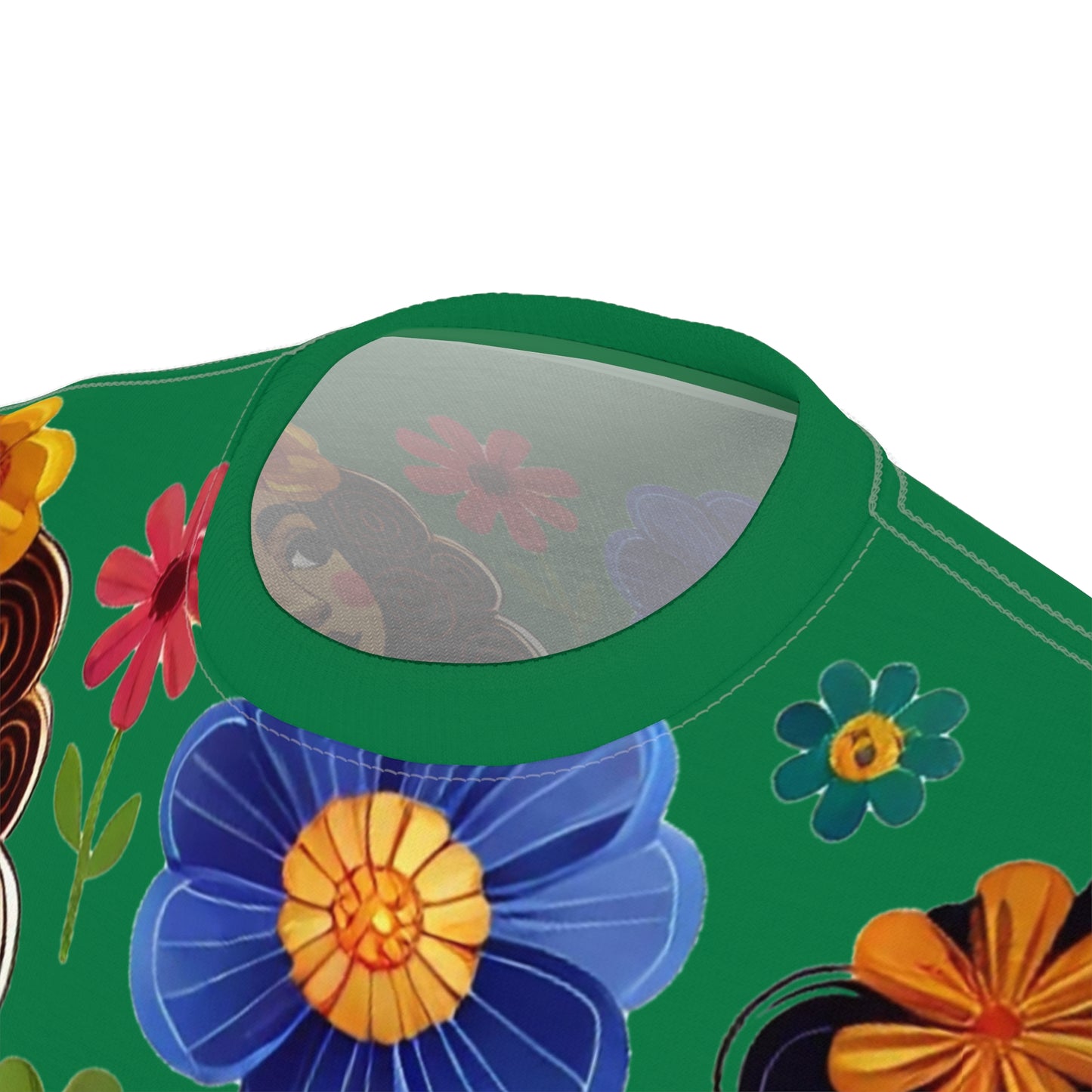 Vibrant Floral Unisex Tee - Celebrate Diversity with Colorful Art