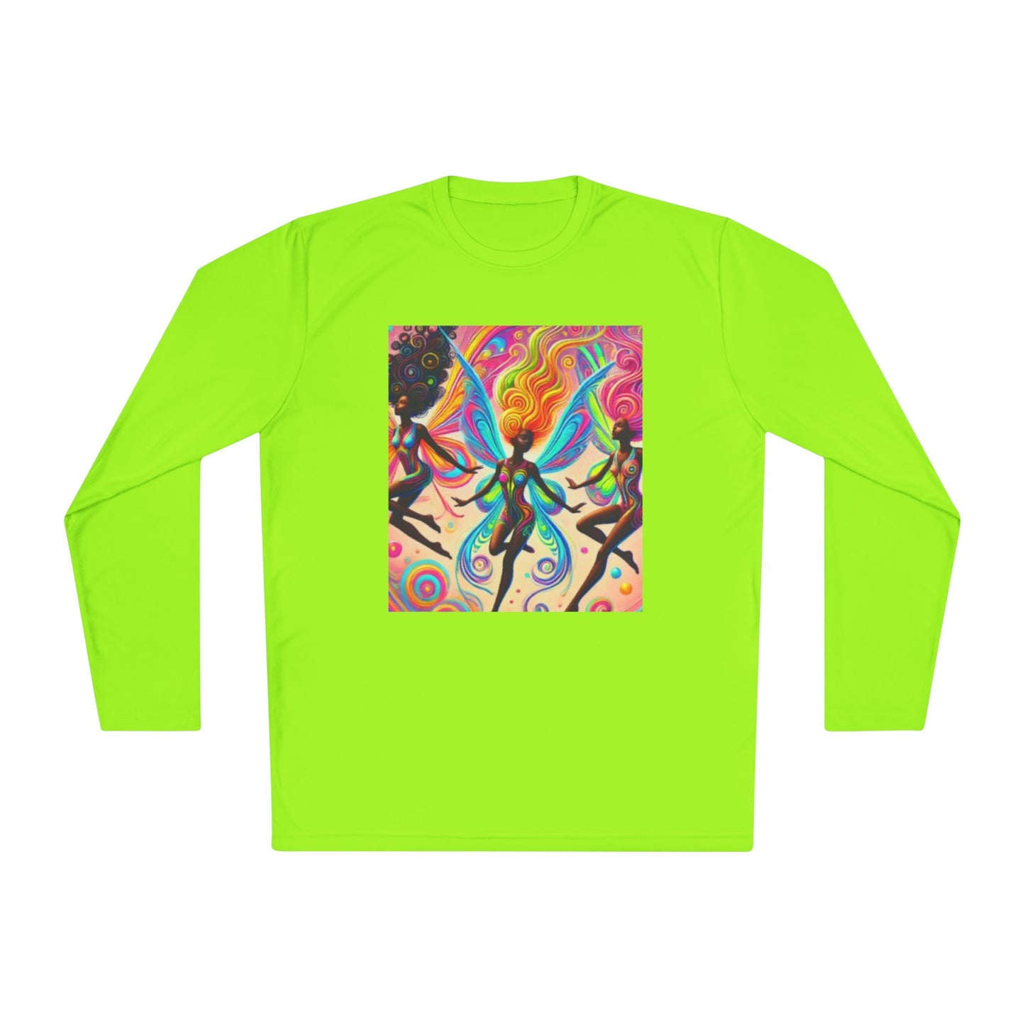 Colorful Dance Art Unisex Lightweight Long Sleeve Tee - Perfect for Festivals & Celebrations