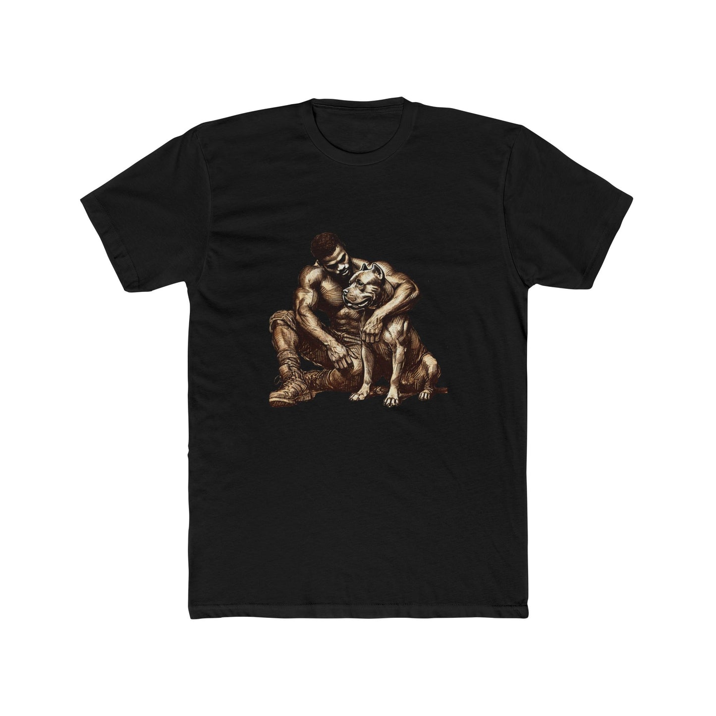 Muscle & Dog Bond Unisex Cotton Crew Tee