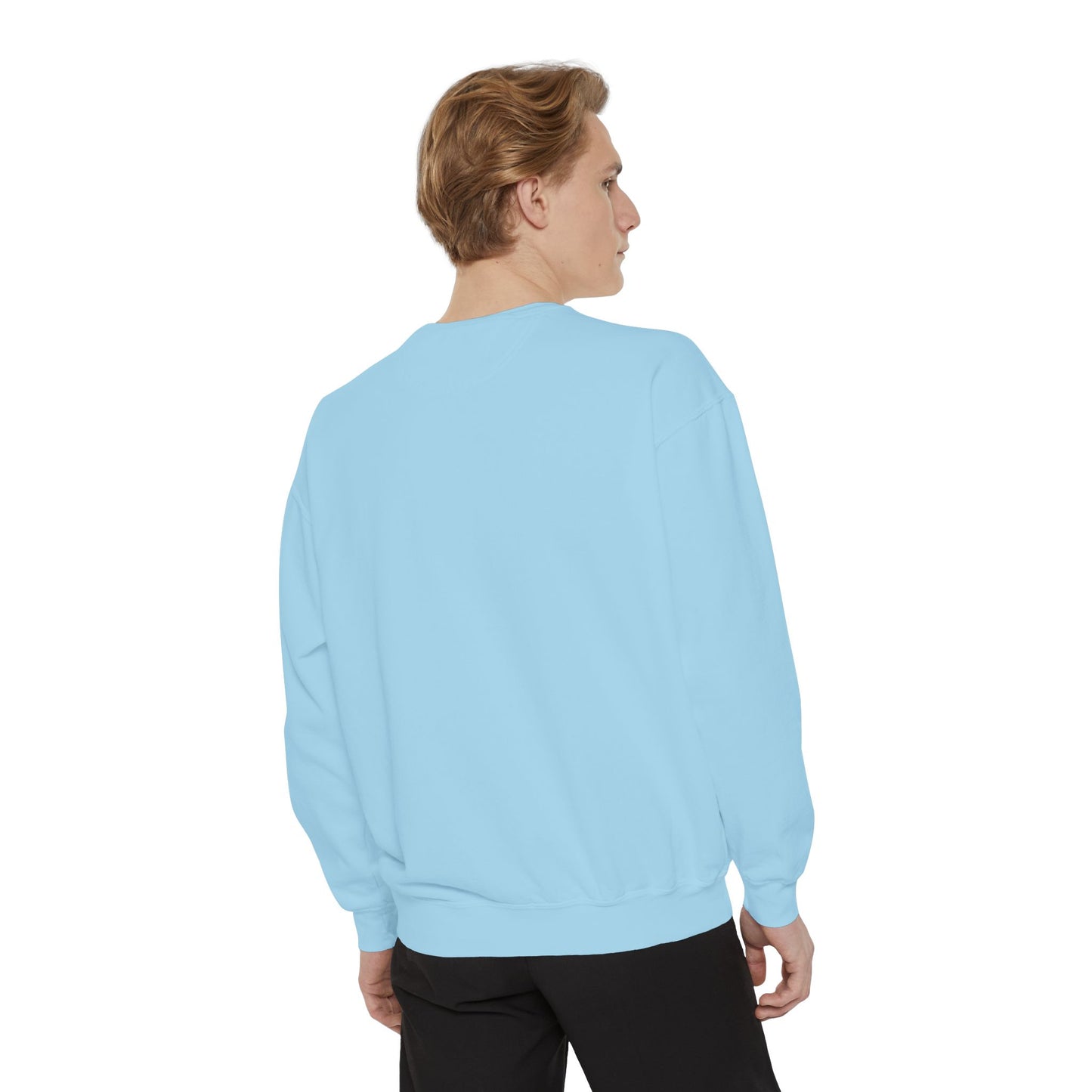 Embrace Sweatshirt - Comfortable Unisex Style Featuring Man and Dog Design