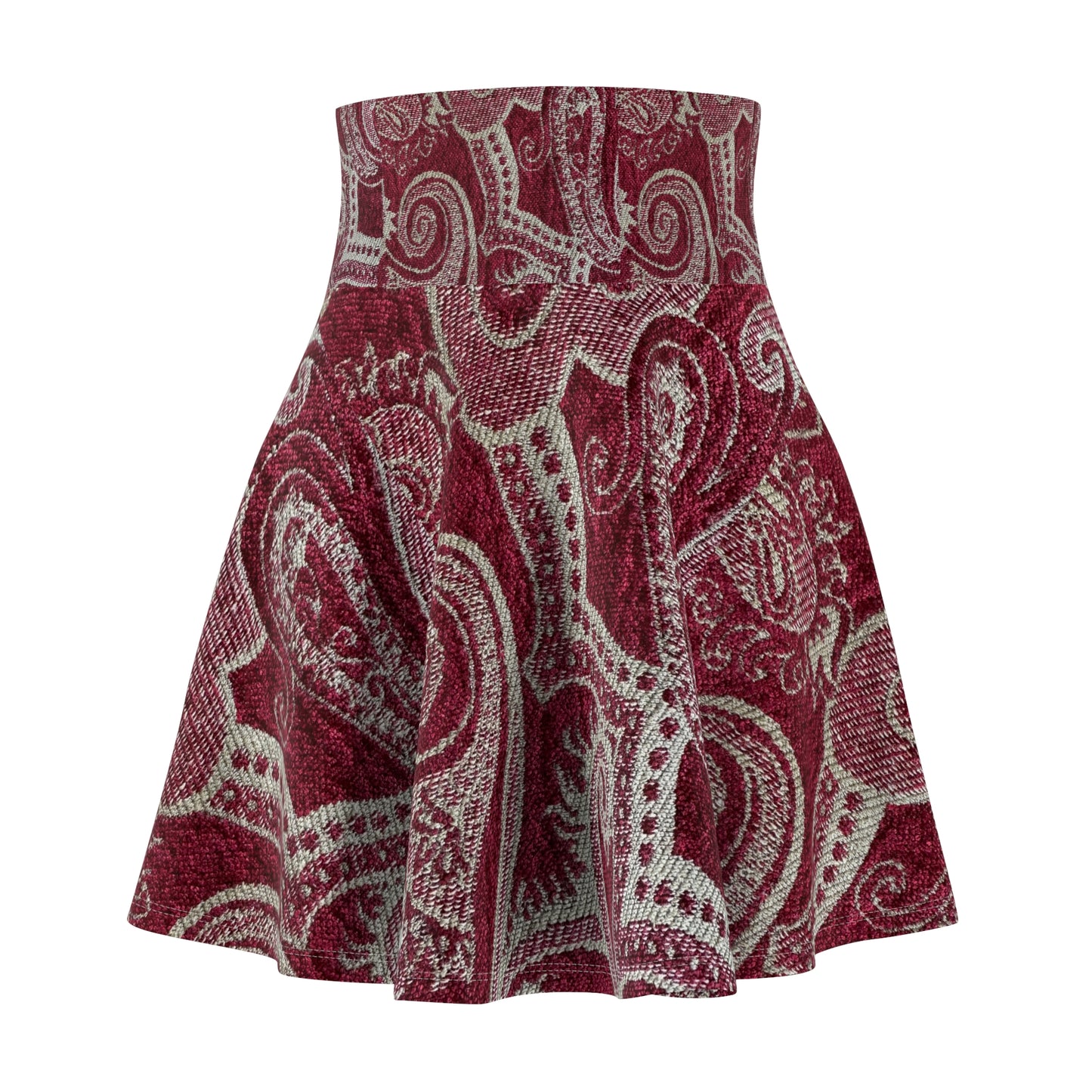 Bohemian Paisley Women's Skater Skirt - Flowy Summer Fashion