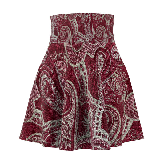 Bohemian Paisley Women's Skater Skirt - Flowy Summer Fashion
