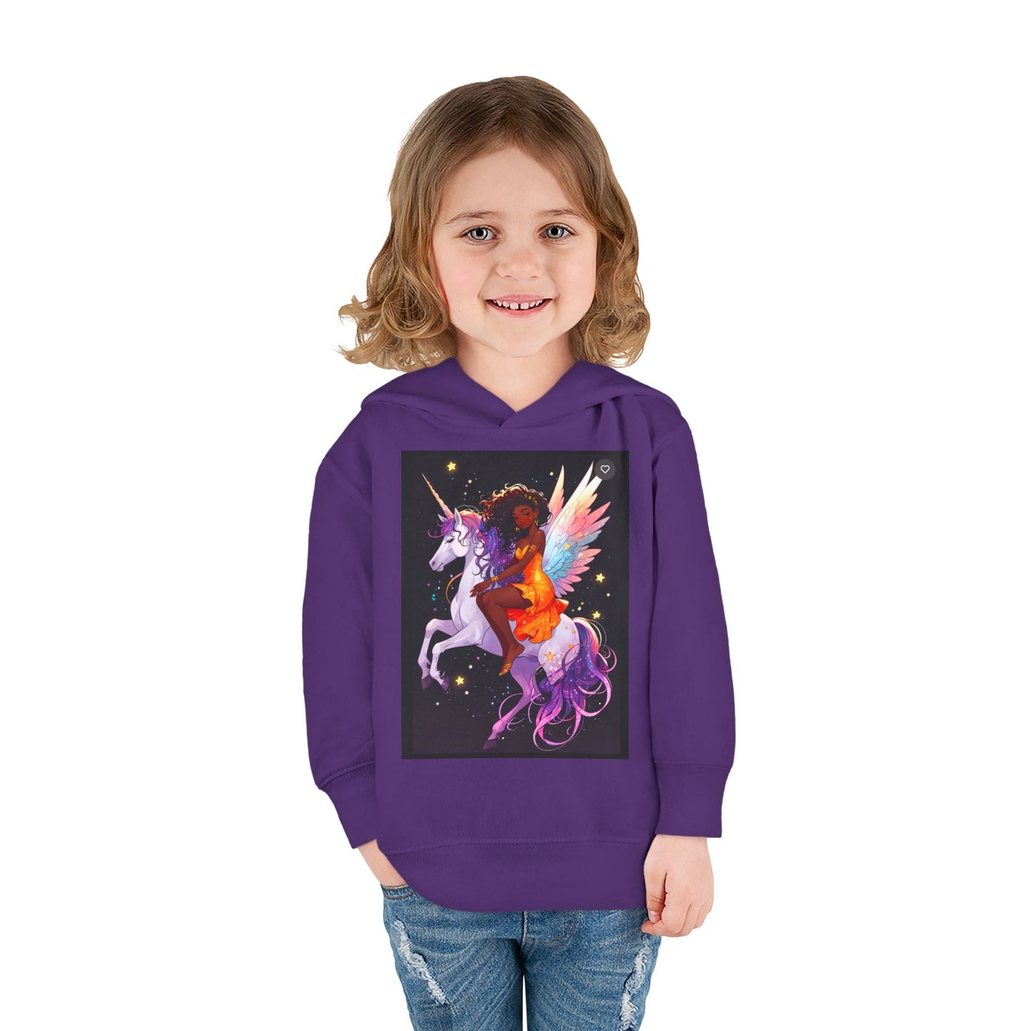 Magical Unicorn Toddler Fleece Hoodie - Cozy Fairy Tale Apparel