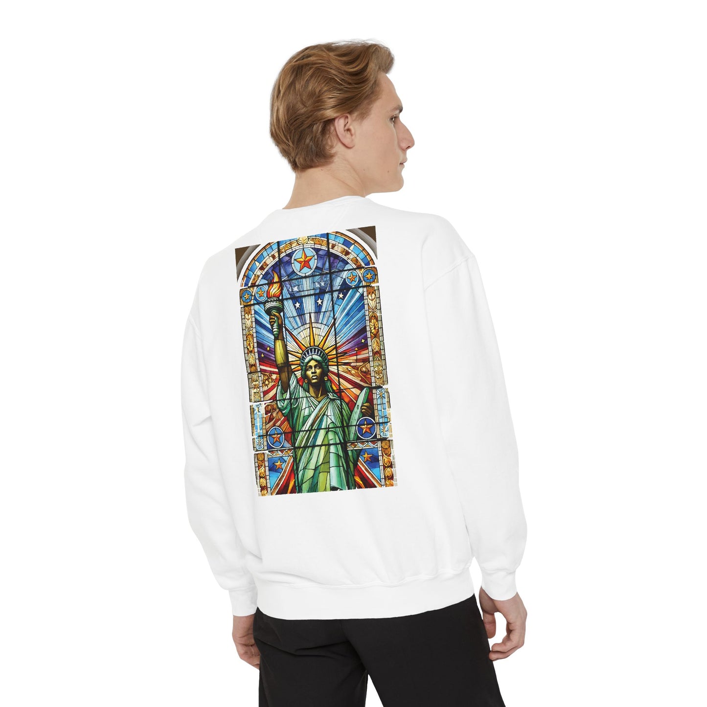 Unisex Garment-Dyed Sweatshirt