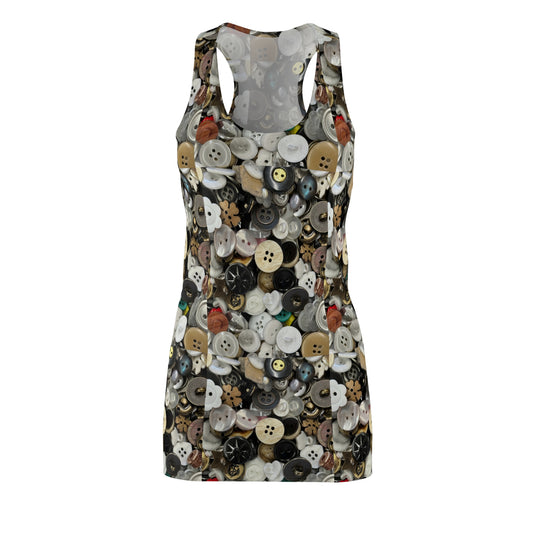 Women's Cut & Sew Racerback Dress (AOP)