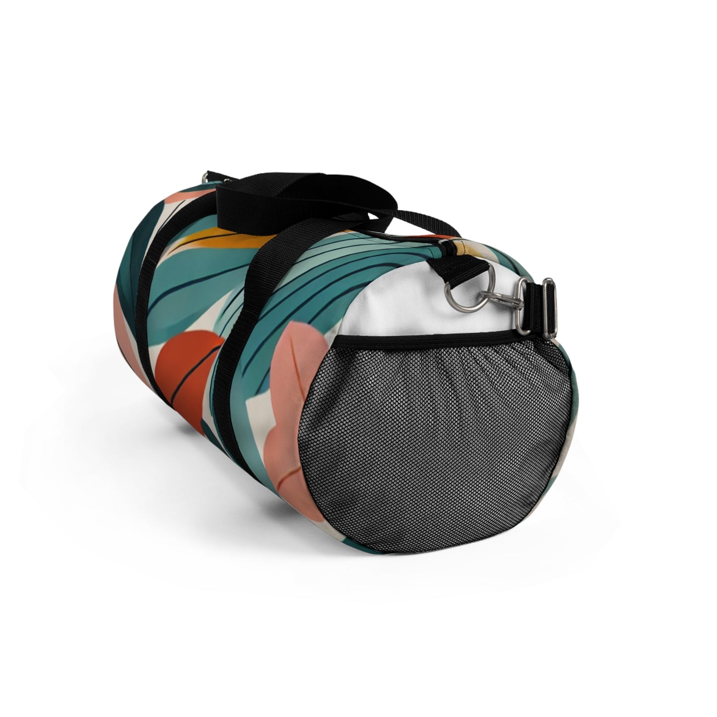 Tropical Floral Duffel Bag - Perfect for Travel and Gym