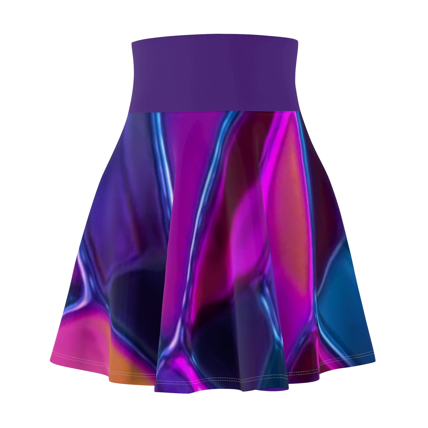 Vibrant Women&#039;s Skater Skirt - Colorful Dancewear for Festivals and Everyday Fun