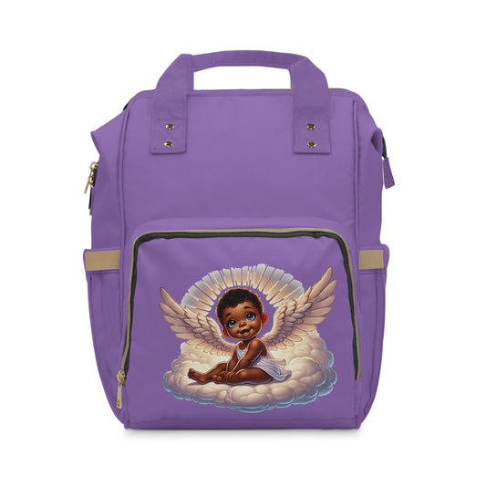Cute Angel Baby Diaper Backpack | Multifunctional Red Baby Gear