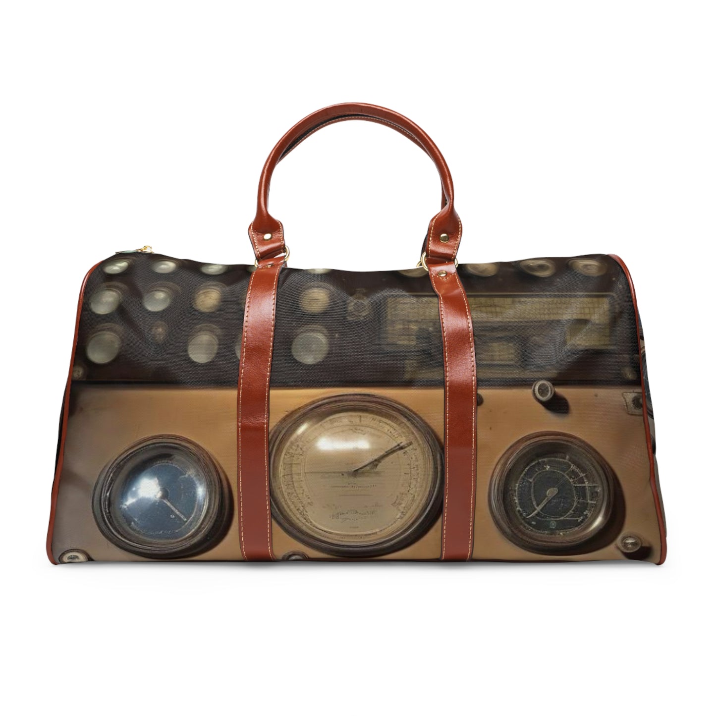 Vintage-Inspired Waterproof Travel Bag for Adventurers & Explorers