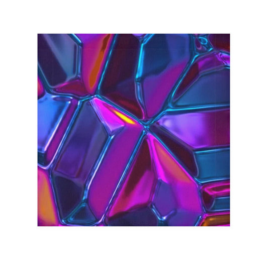 Vibrant Holographic Face Towel | Perfect for Self-Care & Festivals