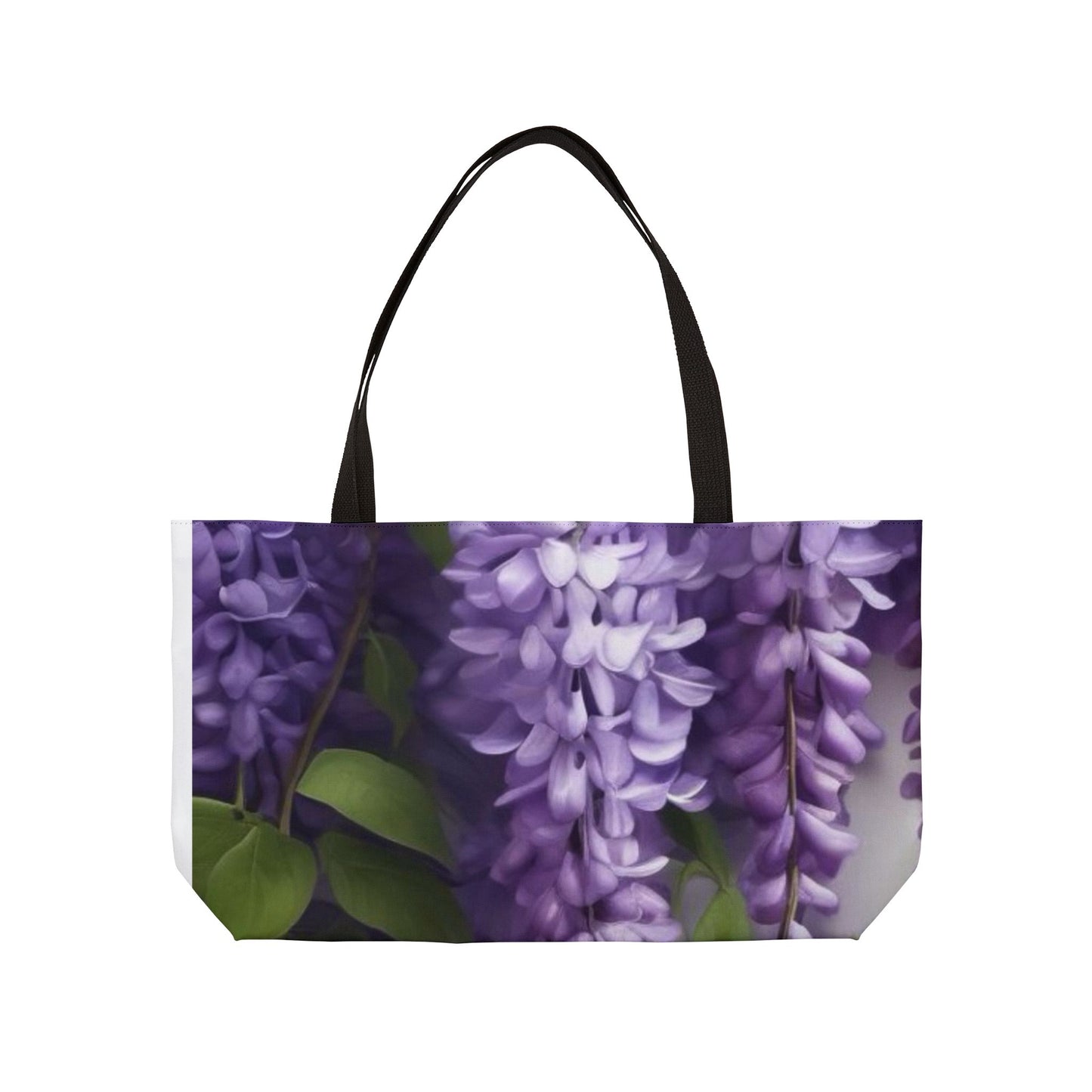 Lavender Floral Weekender Tote Bag - Perfect for Travel & Everyday Use