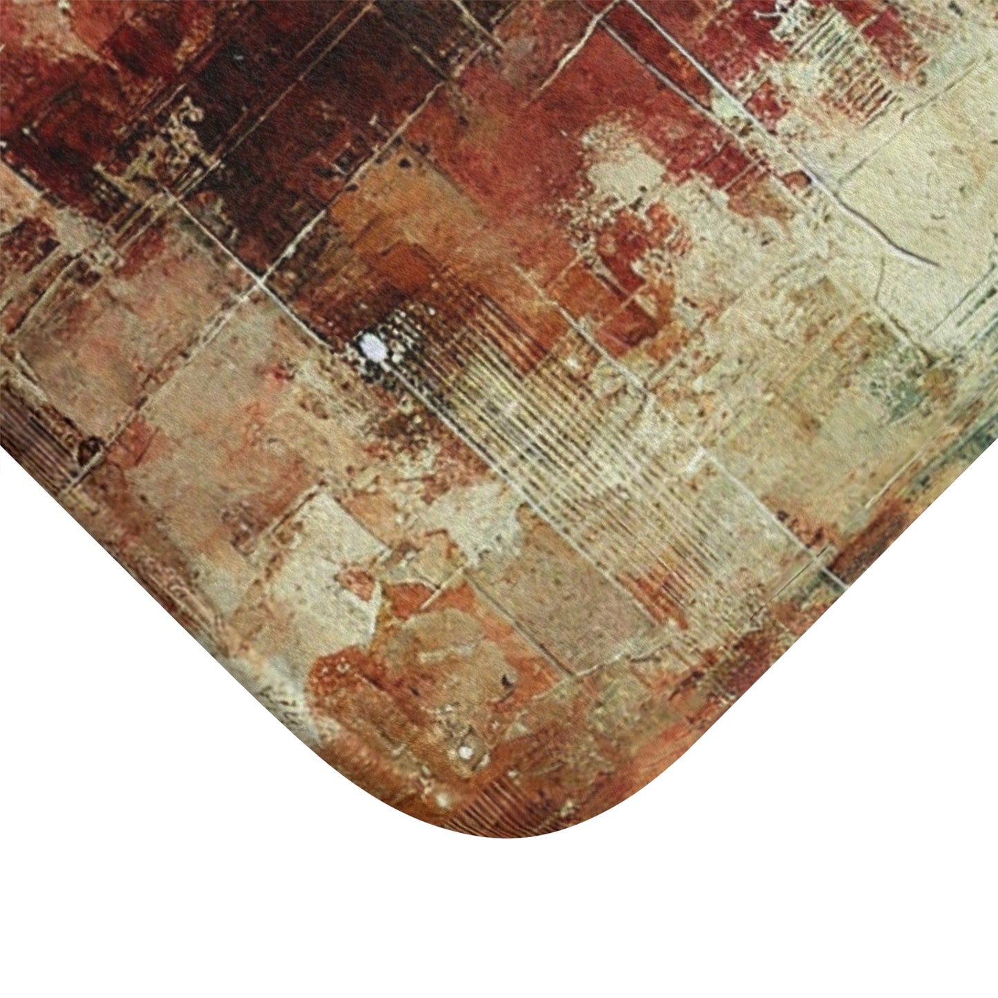 Abstract Art Bath Mat | Modern Home Decor | Textured Non-Slip Design