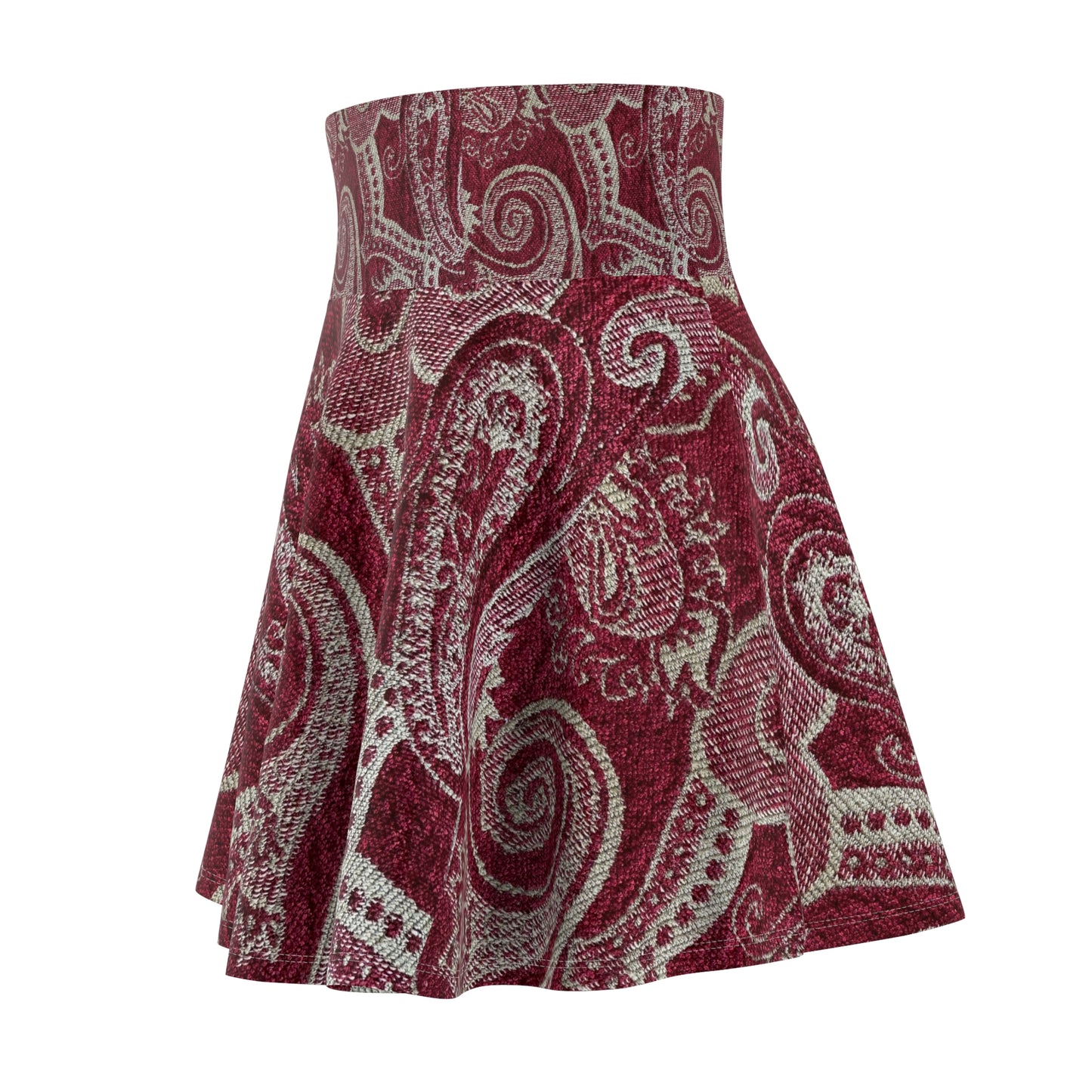 Bohemian Paisley Women's Skater Skirt - Flowy Summer Fashion
