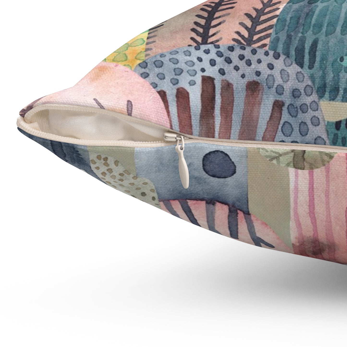 Spun Polyester Square Pillow